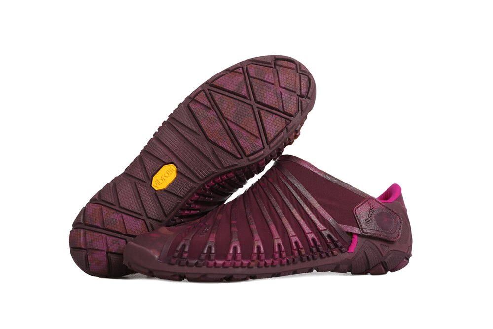 Vibram Furoshiki Womens Evo - Shoes Burgundy - IDW137059